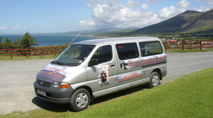 The Edge of Wales Walk Minibus