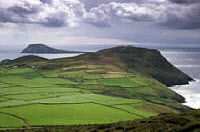 View from Anelog towards Bardsey Island